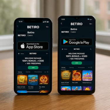 Betiro - Mobile Apps - iOS and Android