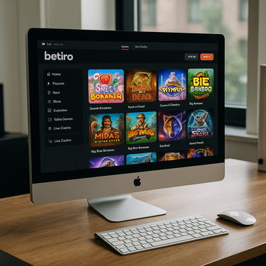 Betiro - Desktop Platform Interface - Intuïtief Design