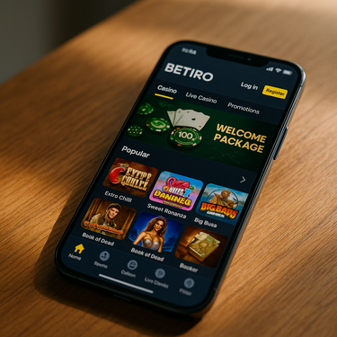 Betiro - Mobile Platform - Responsive Design